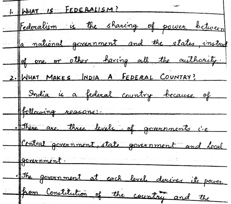 Political Science Chapter 2 Federalism Notes for Class 10th
Class 10 Federalism Question Answers
Jkbose
Cbse
Ncert
PDF download