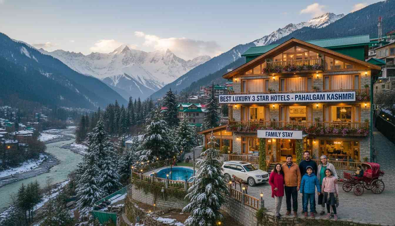 10 Best Luxury 3 Star Hotels in Pahalgam for Family Stay Best hotels in Pahalgam Budget hotels in Pahalgam for families Family hotels in Pahalgam 2026
