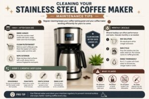 Best Non Plastic Drip Coffee Maker Under 100 Non-Plastic Coffee Maker Stainless Steel Coffee Maker Glass Carafe Coffee Maker Metal Drip Brewer USA